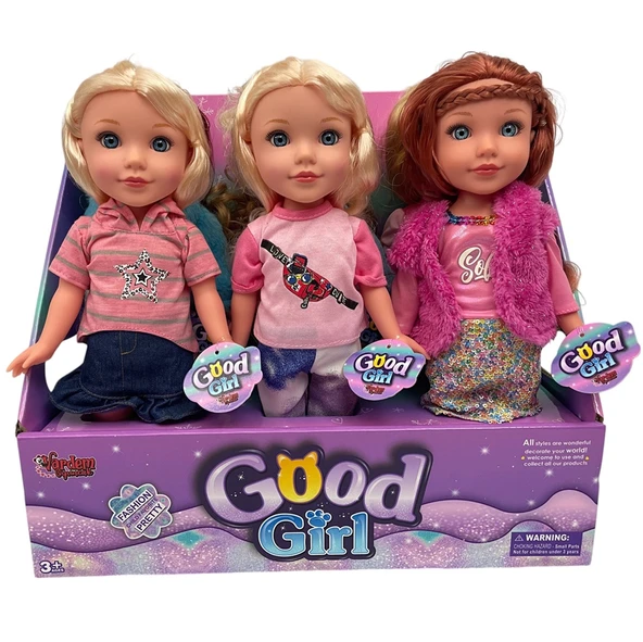 WG-36001 MÜZİKLİ 36CM GOOD GIRL BEBEK ürün görseli 1