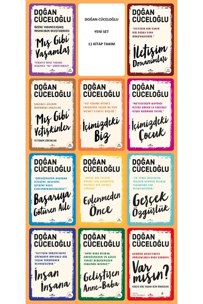 Doğan Cüceloğlu Yeni Tam Set 11 Kitap ürün görseli 1
