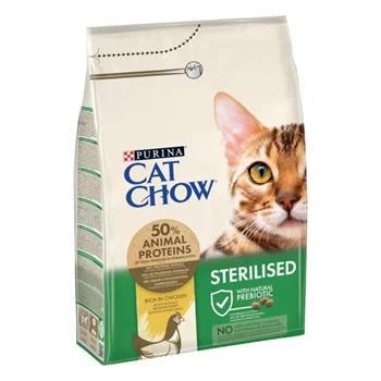 Cat Chow Tavuklu Kısırlaştırılmış Kedi Maması 3kg ürün görseli 1
