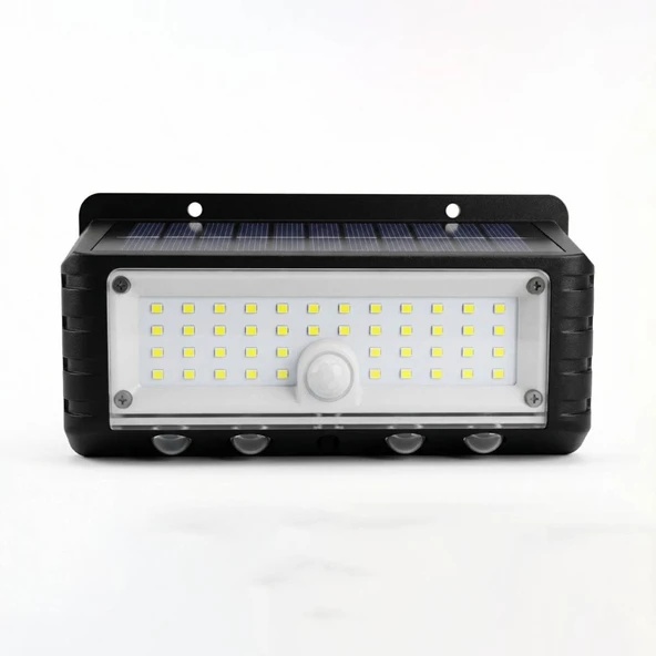 Panther PT-2963 Sensörlü Solar Led Duvar Lambası - Sarı ve Günışığı Bahçe Aydınlatma ürün görseli 1