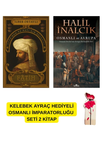 Fatih Sultan Mehmed - Osmanlı ve Avrupa 2 Kitap Set Kelebek Ayraç ile ürün görseli 1