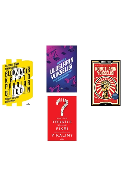 Blokzincir Kripto Paralar Bitcoin / Ulusların Yükselişi/ 4 Kitap Set/ Robotların Yükselişi / Daha I ürün görseli 1