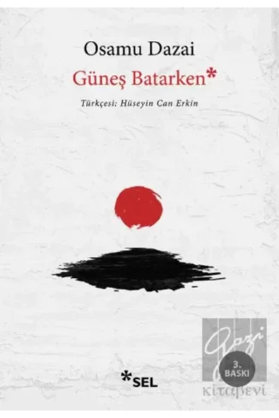 Güneş Batarken kitabı - Osamu Dazai - Sel Yayıncılık ürün görseli 1