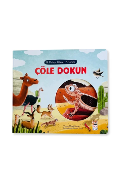 Ilk Dokun Hisset Kitabım- Çöle Dokun - Melek Dinçer ürün görseli 1