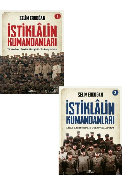 İstiklalin Kumandanları 1 - İstiklalin Kumandanları 2 - Selim Erdoğan 2 KİTAP ( ) ürün görseli 1