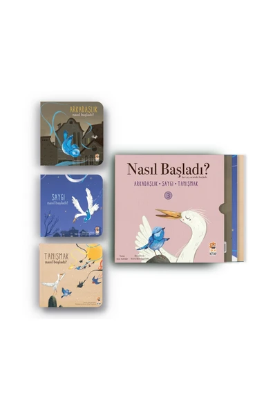 Nasıl Başladı? Her Şey Seninle Başladı Kutu Set 3 (3 Kitap Takım) - Ayşe Aydemir ürün görseli 1