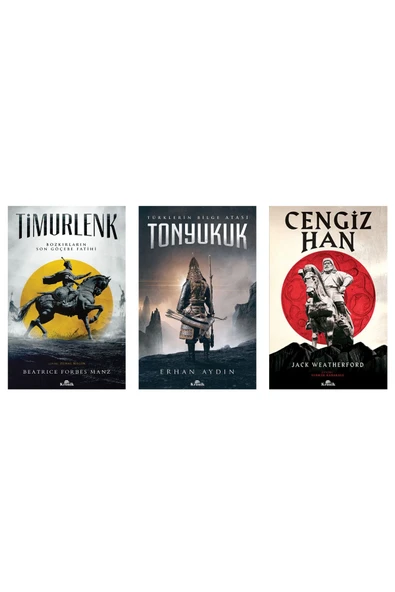 Tonyukuk / Timurlenk / Cengiz Han 3 Kitap Set ürün görseli 1