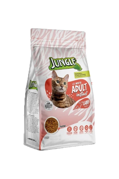 Jungle Kuzu Etli Yetişkin Kedi Maması 15 Kg- ürün görseli 1