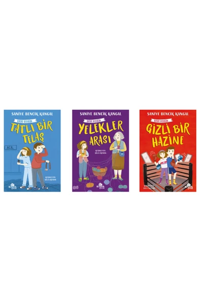 Yelekler Arası - Tatlı Bir Telaş- Gizli Bir Hazine Hayat Dediğin Serisi 3 Kitap Set ürün görseli 1