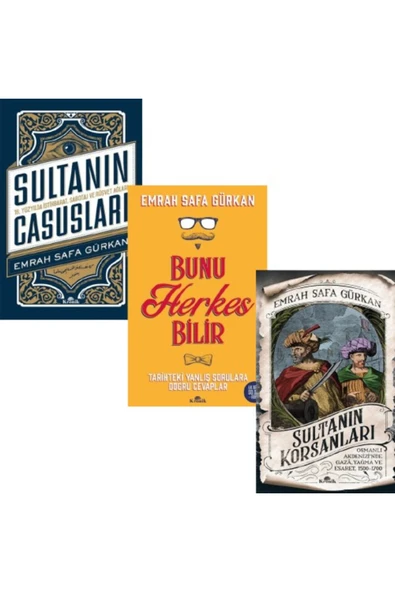 Bunu Herkes Bilir - Sultanın Casusları - Sultanın Korsanları Set - Emrah Safa Gürkan ürün görseli 1