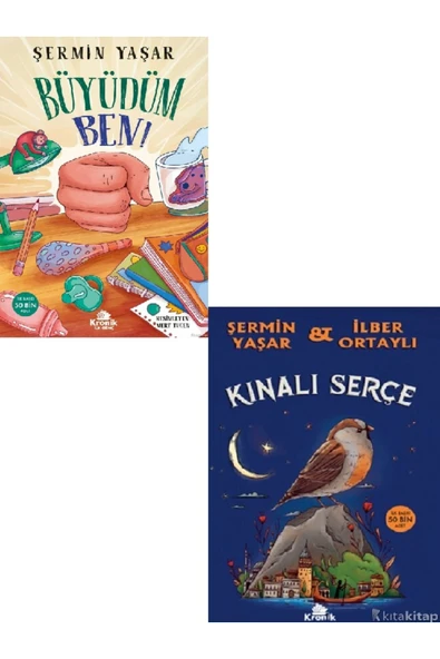 Büyüdüm Ben! - Kınalı Serçe - Şermin Yaşar 2 KİTAP ( ) ürün görseli 1