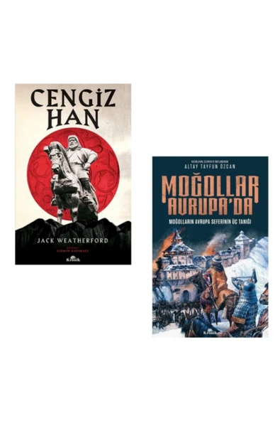 Cengiz Han / Moğollar Avrupa'da-moğolların Avrupa Seferinin Üç Tanığı /2 Kitap Set ürün görseli 1
