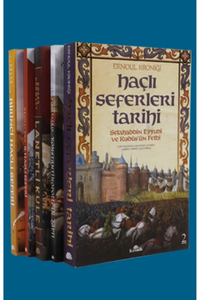 Haçlı Tarihi Seti - 5 Kitap Takım ürün görseli 1