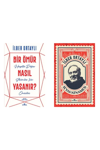 Bir Ömür Nasıl Yaşanır? / Ilber Ortaylı Seyahatnamesi ( 2 Kitap Set ) ürün görseli 1