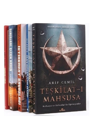 Gizli Teşkilatlar Seti 5 Kitap Takım ürün görseli 1