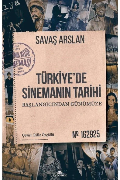 Türkiye'de Sinemanın Tarihi Başlangıcından Günümüze Savaş Arslan ürün görseli 1
