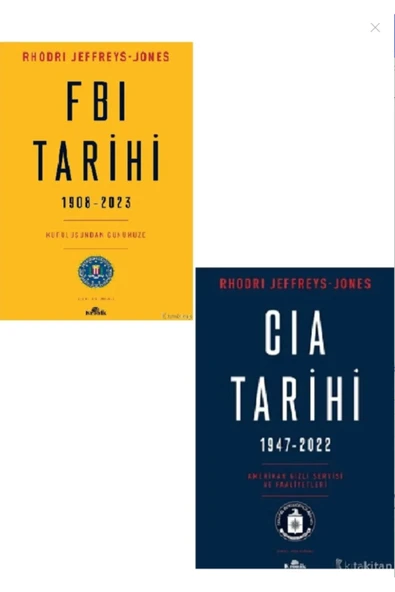 FBI Tarihi 19082023  CIAAA Tarihi, 19472022  Rhodri JeffreysJones 2 KİTAP ürün görseli 1