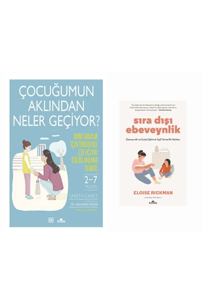 Çocuğumun Aklından Neler Geçiyor? Sıra Dışı Ebeveynlik 2 Kitap Set ürün görseli 1