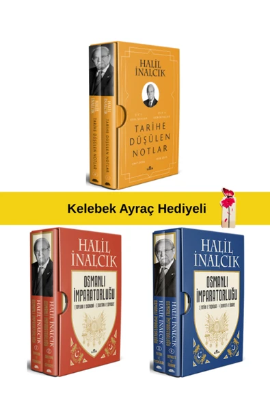 Osmanlı İmparatorluğu 1 Osmanlı İmparatorluğu 2 Tarihe Düşülen Notlar Kutulu 3lü Set ürün görseli 1