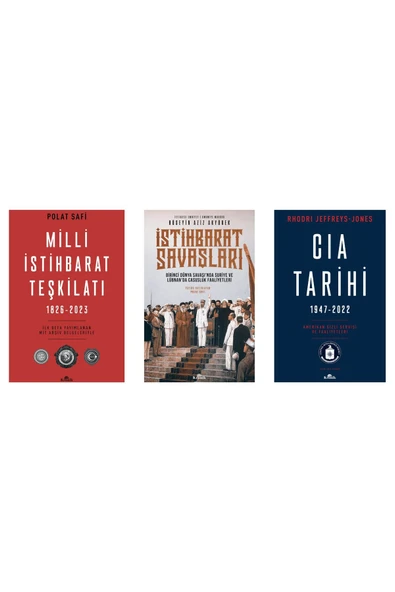 Milli Istihbarat Teşkilatı/cıa Tarihi/istihbarat Savaşları 3 Kitap Set ürün görseli 1