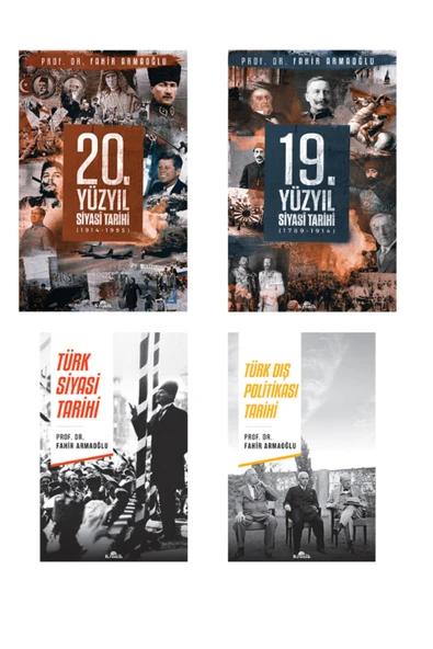 Kronik Kitap Fahir Armaoğlu Seti-4 Kitap Takım ürün görseli 1