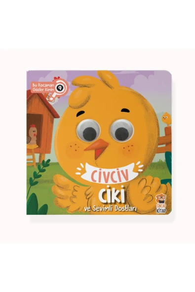 Civciv Ciki ve Sevimli Dostları - Bu Kocaman Gözler Kimin 9 ürün görseli 1
