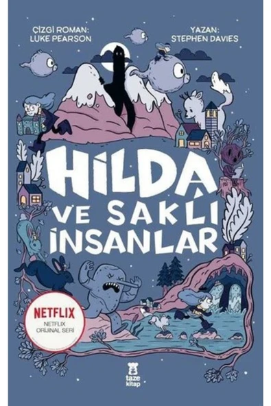 Hilda ve Saklı İnsanlar Stephen Davies Kitabı 176 Sayfa Taze Kitap ürün görseli 1