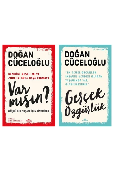 Var Mısın ?güçlü Bir Yaşam Için Öneriler -gerçek Özgürlük 2 Kitap Set ürün görseli 1