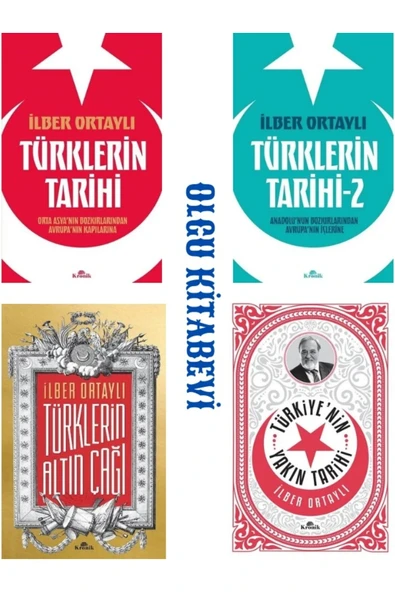 Türklerin Altın Çağı - Türkiye'nin Yakın Tarihi - Türklerin Tarihi /4 kitap set- İlber Ortaylı ürün görseli 1