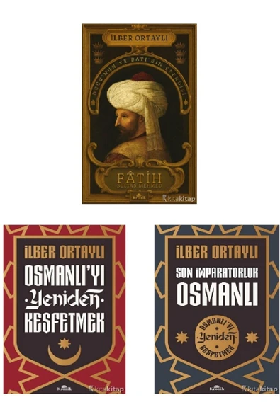Fatih Sultan Mehmed  Osmanlı’yı Yeniden Keşfetmekİlber Ortaylı 3 KİTAP ürün görseli 1