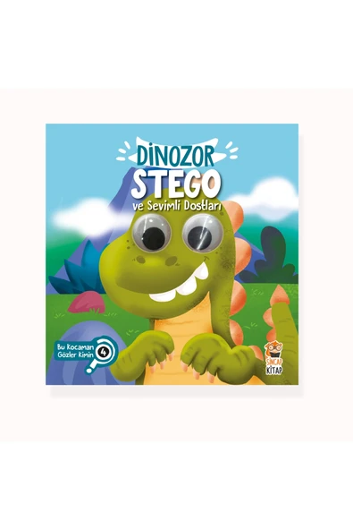 Dinozor Stego ve Sevimli Dostları - Bu Kocaman Gözler Kimin? 4 ürün görseli 1