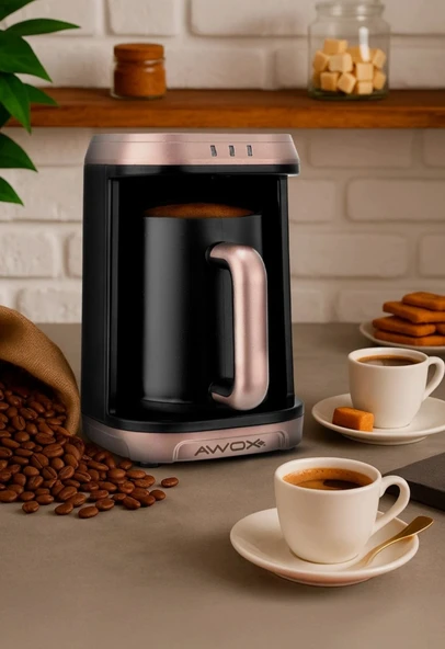 Awox Kafija Türk Kahvesi Makinesi Rose Gold ürün görseli 1