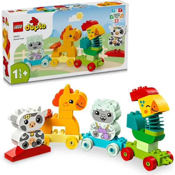LEGO 10412  DUPLO® Hayvan Trenim ürün görseli 1