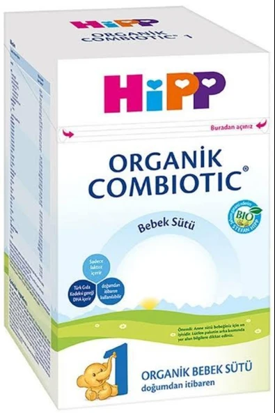 Hipp 1 Organik Combiotic Bebek Sütü 800 gr ürün görseli 1
