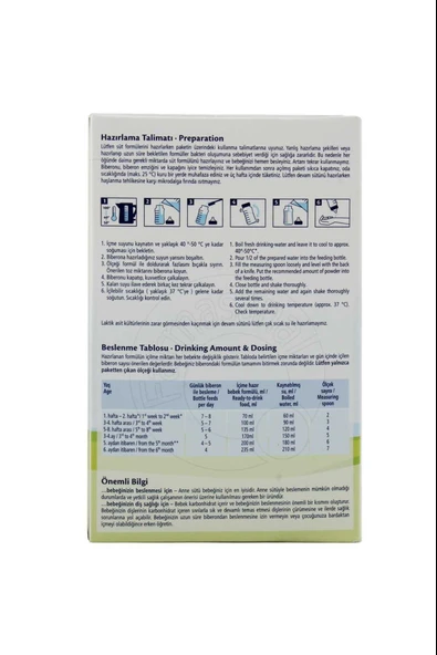 Hipp 1 Organik Combiotic Bebek Sütü 800 gr - Resim 3