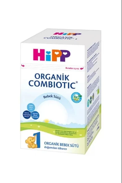 Hipp 1 Organik Combiotic Bebek Sütü 800 gr - Resim 2