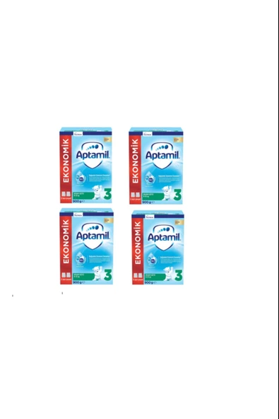 Aptamil Pronutra 3 Devam Sütü 900 gr 9-12 Ay 4 Adet ürün görseli 1