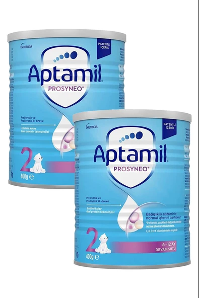 Aptamil Prosyneo 2 Bebek Sütü 400 gr 2 Adet ürün görseli 1