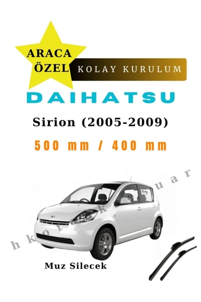 Daihatsu Sirion (2005-2009) ürün görseli 1