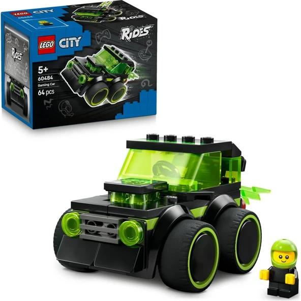 LEGO 60484  City Araçlar - Video Oyunu Yarış Arabası ürün görseli 1