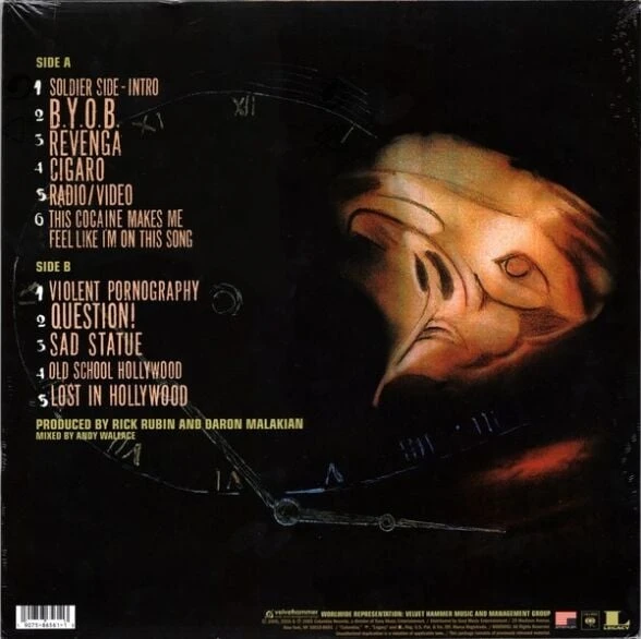 System Of A Down Mezmerize LP Plak - Resim 2