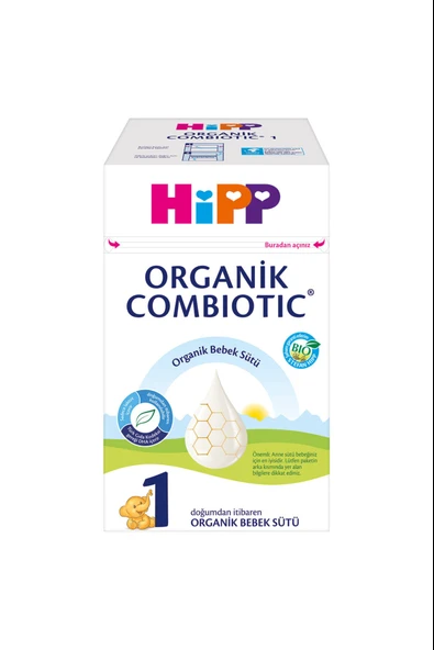 Hipp 1 Organik Combiotic Bebek Sütü 800 gr ürün görseli 1
