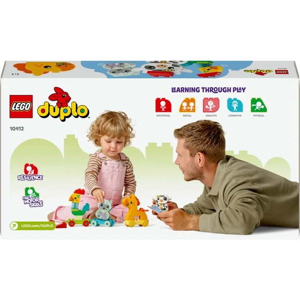 LEGO 10412  DUPLO® Hayvan Trenim - Resim 3