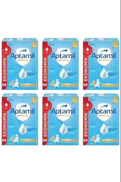 Aptamil Pronutra 4 Devam Sütü 900 gr 1-2 Yaş 6 Adet ürün görseli 1