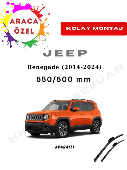 Jeep Renegade Silecek (2014-2024) - Resim 2