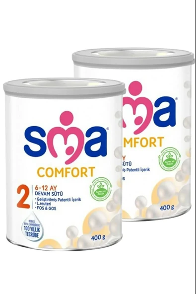 SMA Comfort 2 Bebek Sütü 400 gr 2 Adet ürün görseli 1
