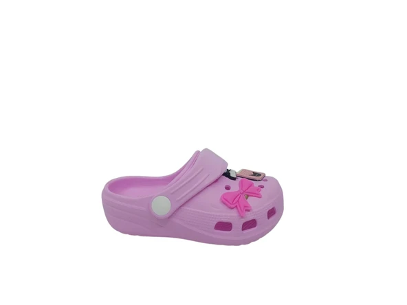 Apella 310 Çocuk Pembe Beyaz Sabo Terlik Sandalet ürün görseli 1