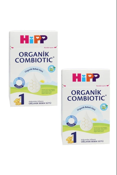 Hipp 1 Organik Combiotic Bebek Sütü 800 gr 2 Adet ürün görseli 1