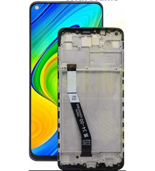 Xiaomi Redmi Note 9 Çıtalı Lcd Ekran ürün görseli 1