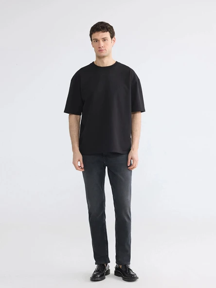 LCW Jeans Siyah 750 Slim Fit Erkek Jean Pantolon ürün görseli 1